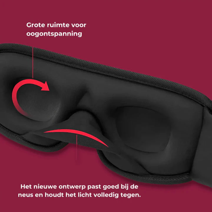 Lisslune | Ergonomic 3D Sleep Mask