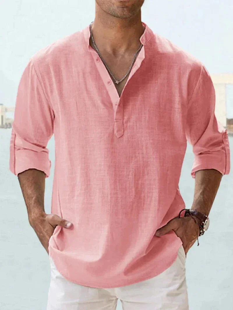 Lisslune | Linen shirt with breathable fabric