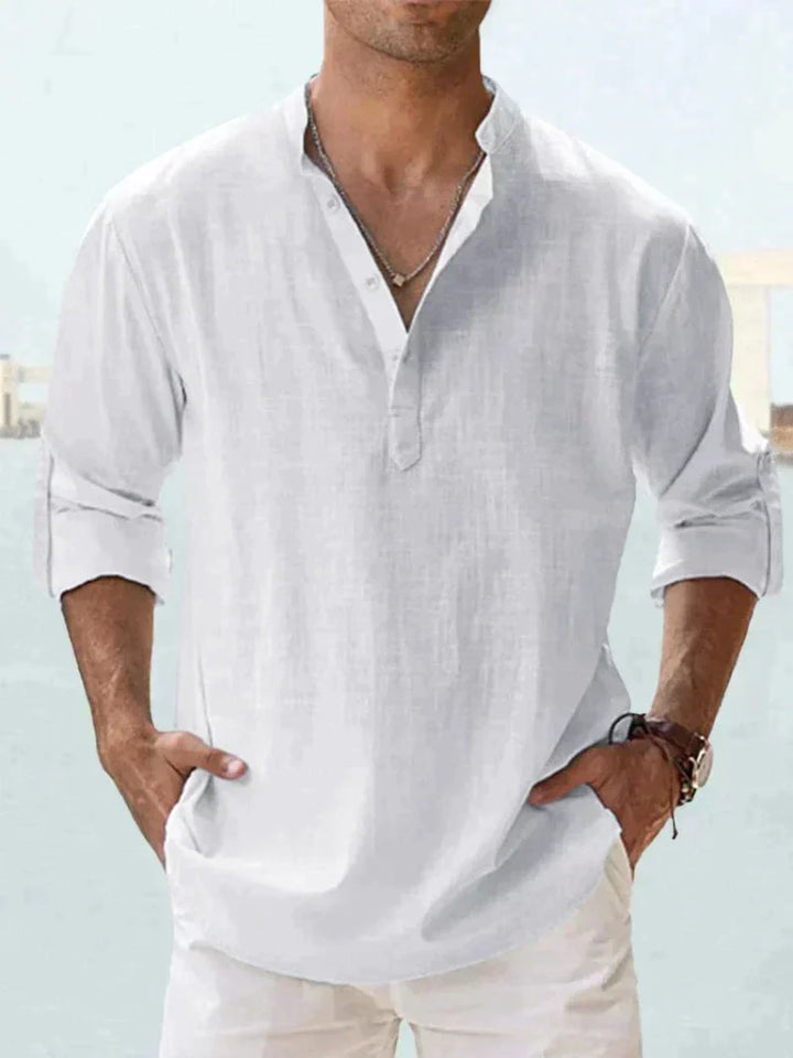 Lisslune | Linen shirt with breathable fabric