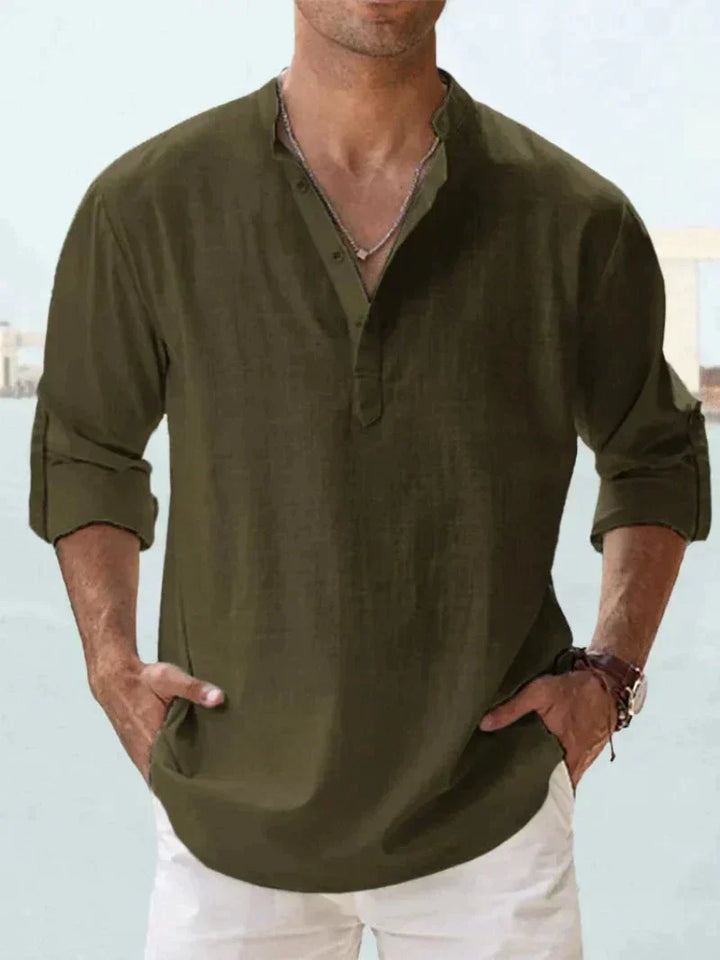 Lisslune | Linen shirt with breathable fabric