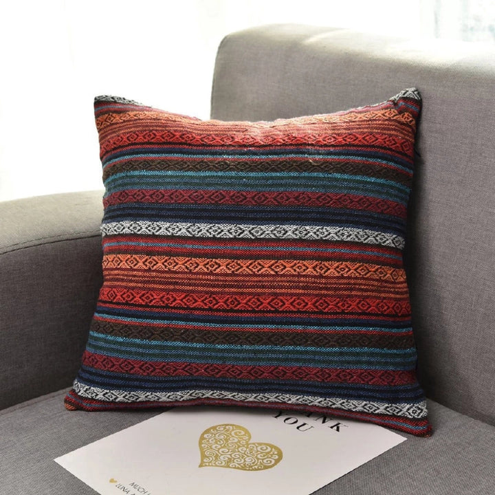 Lisslune | Ethnic Bohemian Geometric Cushion Cover