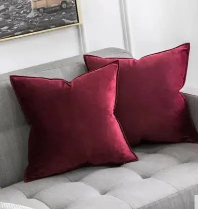Lisslune | VelvetLuxe – Elegant velvet cushion cover with refined details