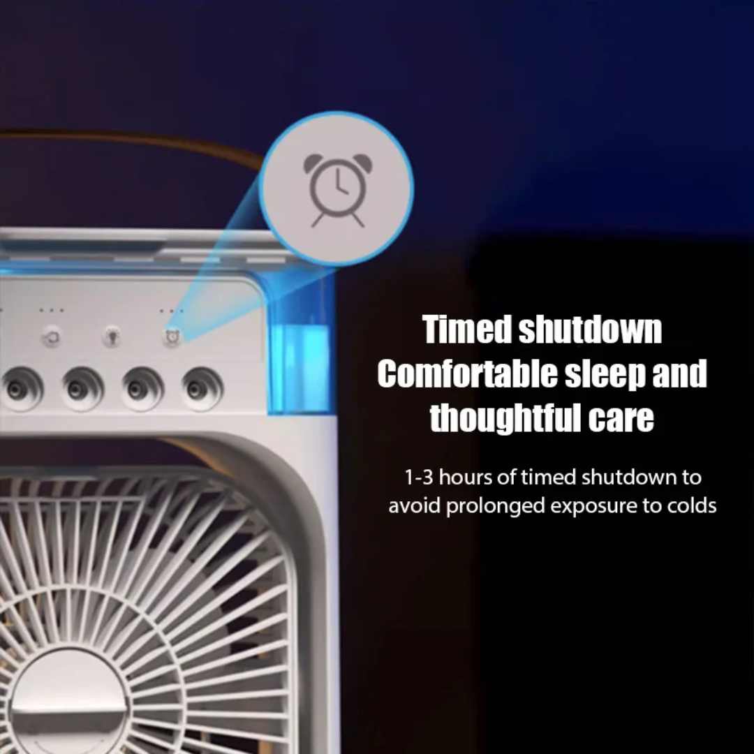 Lisslune | Evaporative 4-In-1 Mini Mobile Air Conditioning Fan