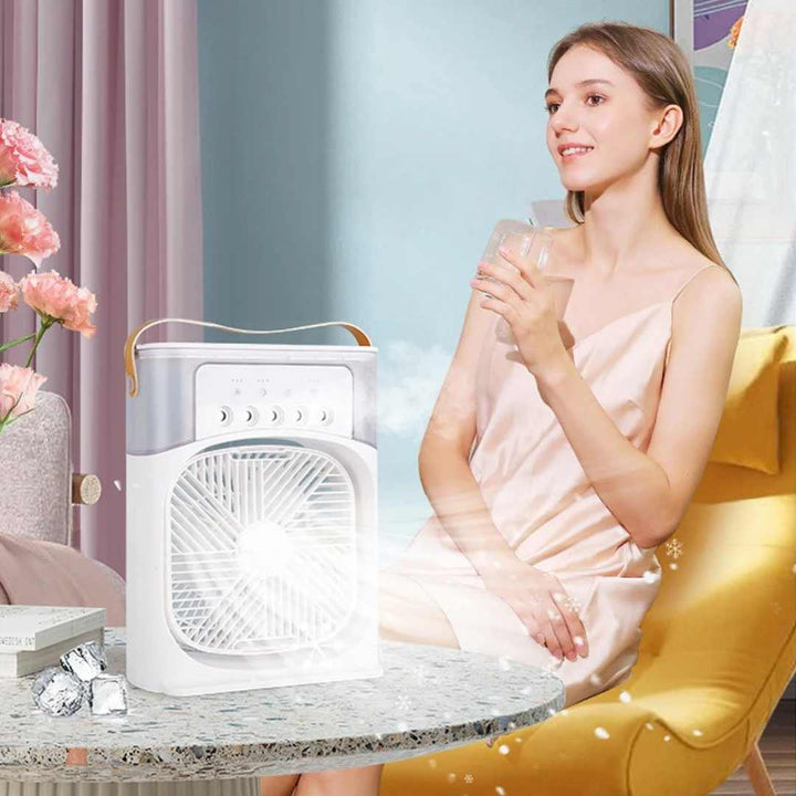 Lisslune | Evaporative 4-In-1 Mini Mobile Air Conditioning Fan