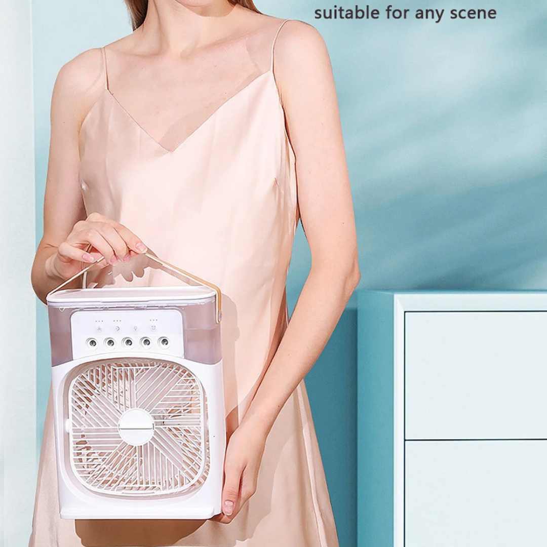 Lisslune | Evaporative 4-In-1 Mini Mobile Air Conditioning Fan