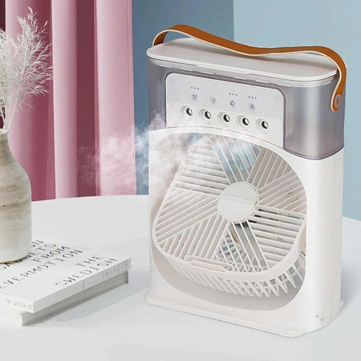 Lisslune | Evaporative 4-In-1 Mini Mobile Air Conditioning Fan