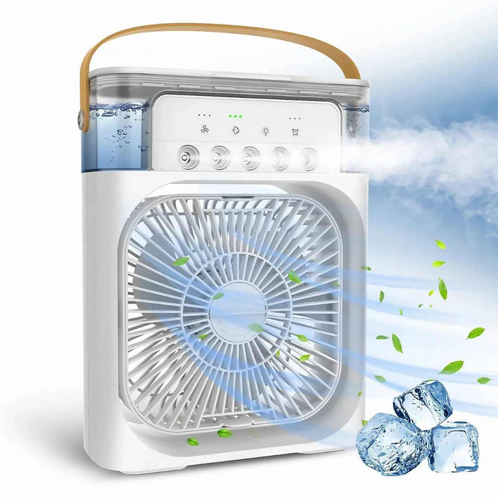 Lisslune | Evaporative 4-In-1 Mini Mobile Air Conditioning Fan