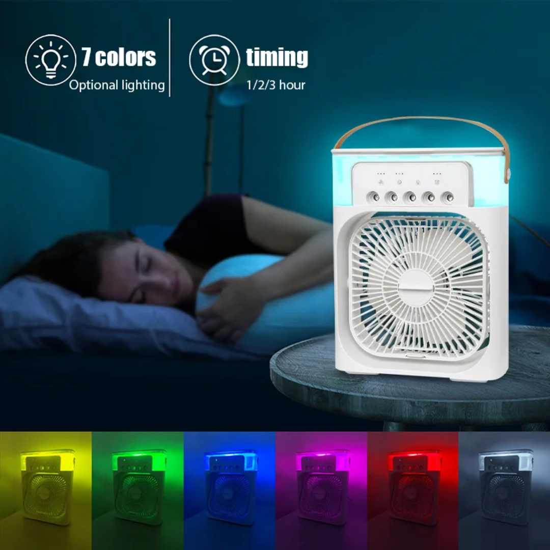 Lisslune | Evaporative 4-In-1 Mini Mobile Air Conditioning Fan