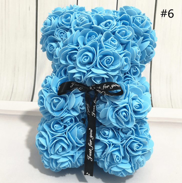 Lisslune | Rose bear as a timeless gift of love