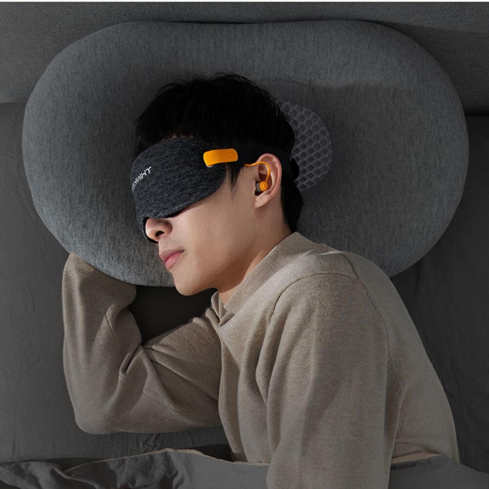 Lisslune | Relaxation Eye Mask with Integrated Ear Plugs