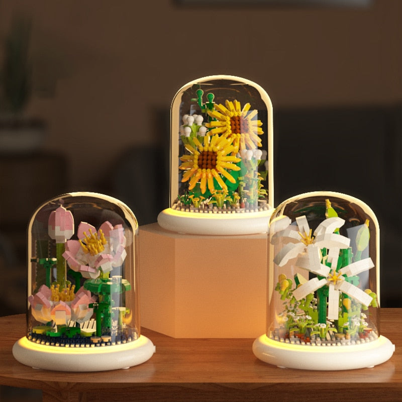 Lisslune | Eternal Building Blocks Flower Blossom