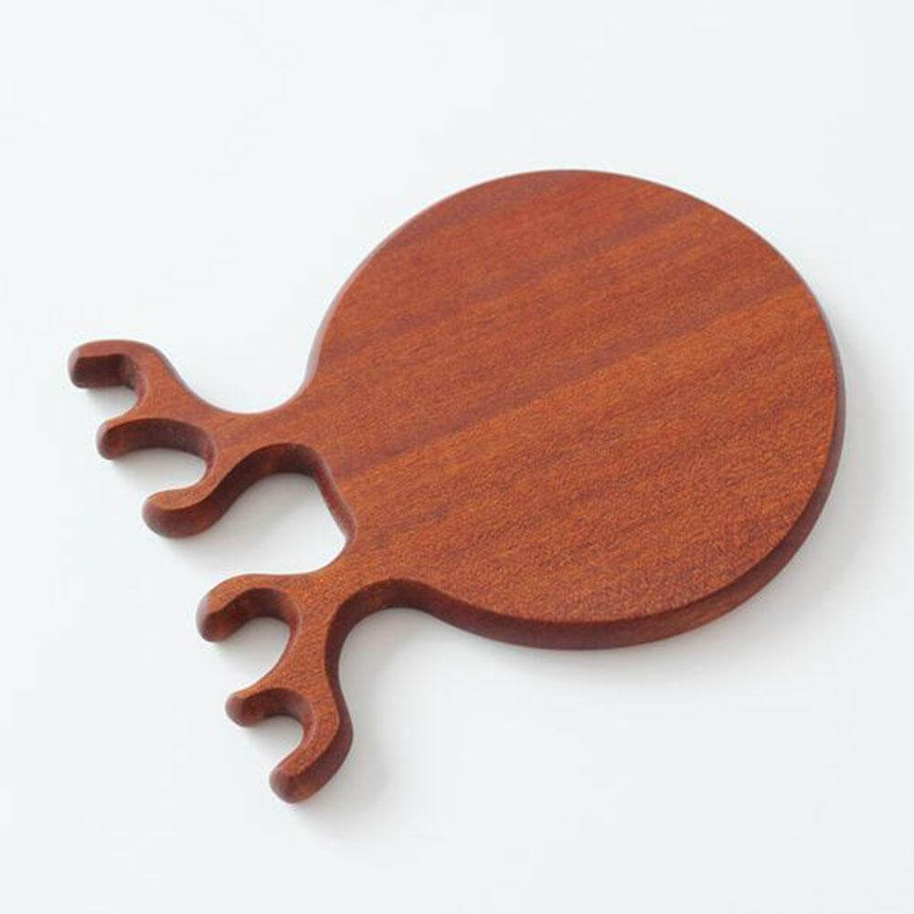 Lisslune | Antler Shape Exquisite Wooden Pizza Stones