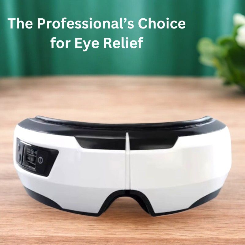 Lisslune | Portable Eye Massager with Soothing Heat, Vibration, and Bluetooth Music