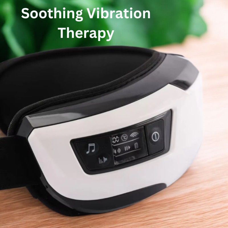 Lisslune | Portable Eye Massager with Soothing Heat, Vibration, and Bluetooth Music