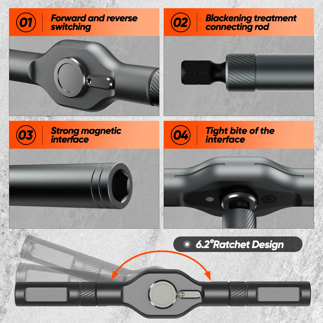Lisslune | Ratchet 24-in-1 Screwdriver Set