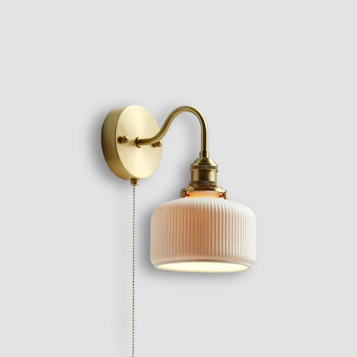 Lisslune | ScandiAura – Stylish Ceramic Wall Light with Nordic Design