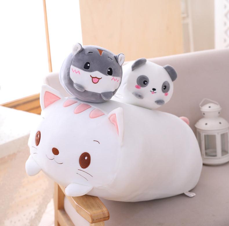 Lisslune | Fantasy Animal-Inspired Plush Long Cushion Set - Ideal for Cozy Comfort!