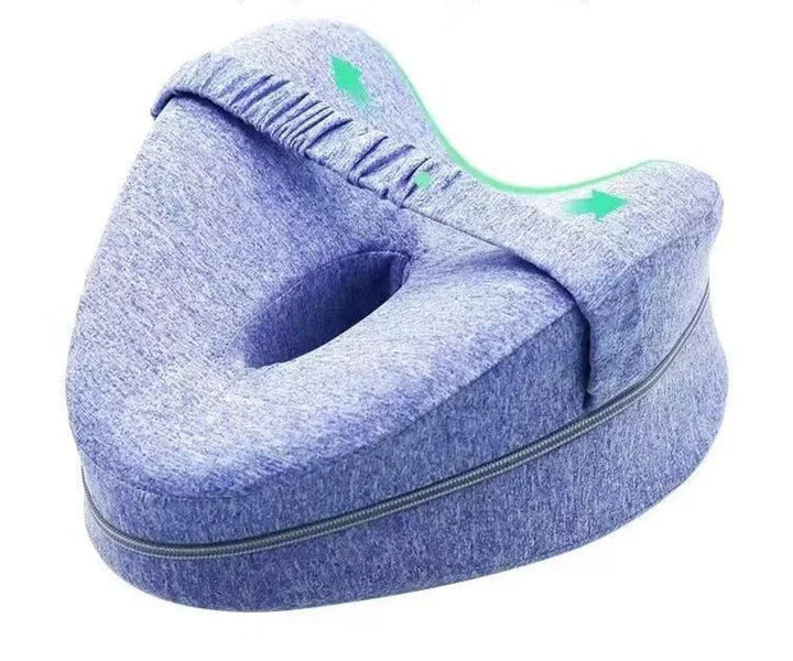 Lisslune | Orthopedic Knee Pillow for Side Sleepers – Ergonomic Leg Pillow with Memory Foam for Better Sleep