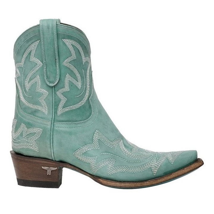 Lisslune | Embroidered Cowboy Boots made of Leather