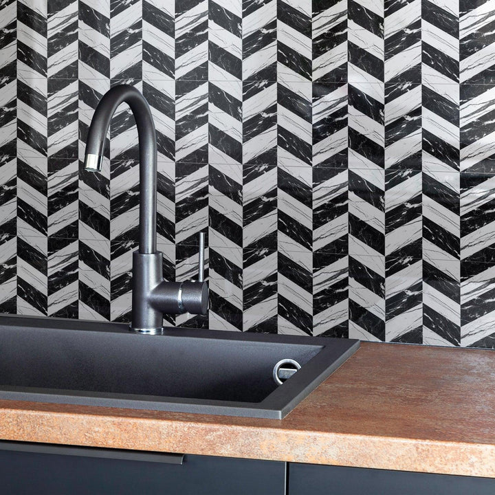 Lisslune | Modern steel wall stickers for kitchen transformation