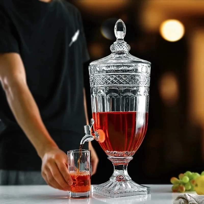 Lisslune | Glass Juice Dispenser