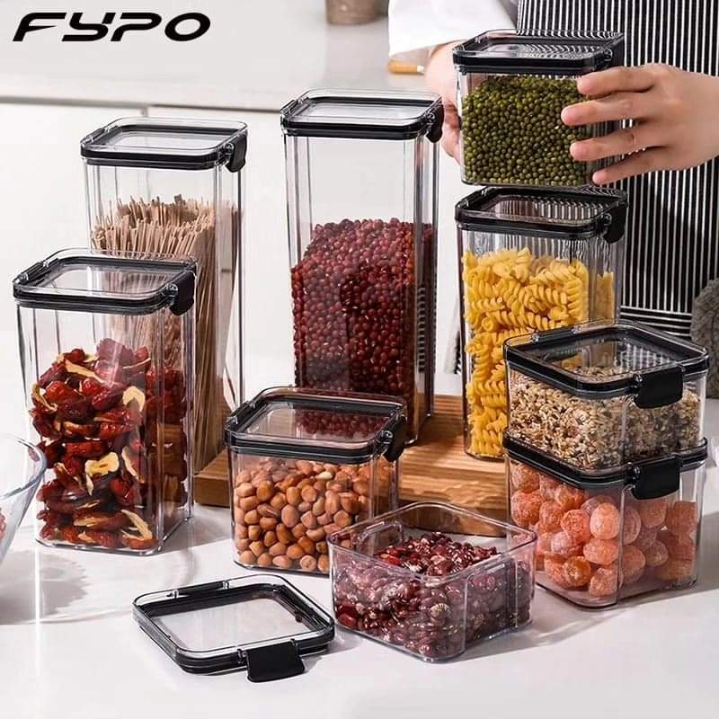 Lisslune | 8 pieces airtight storage containers