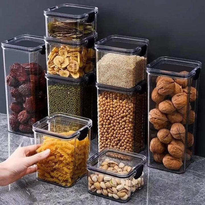 Lisslune | 8 pieces airtight storage containers