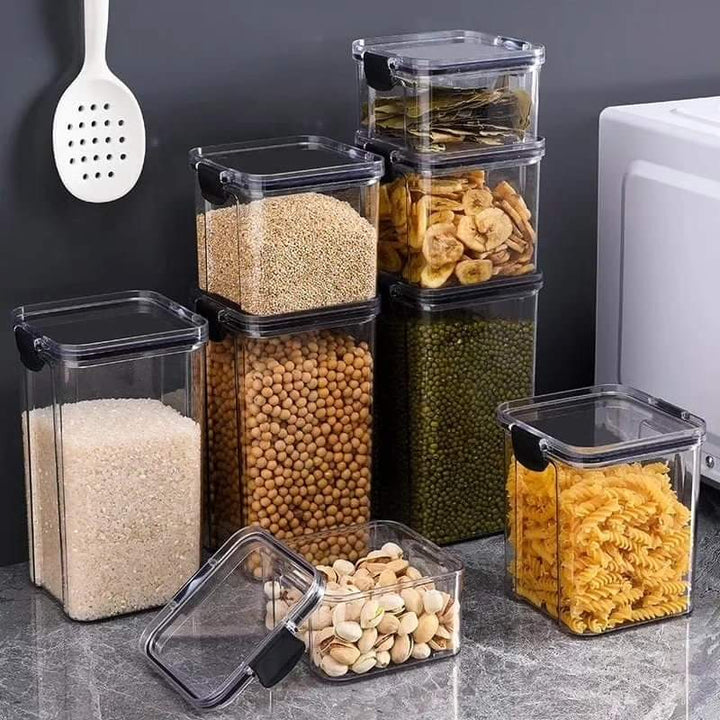 Lisslune | 8 pieces airtight storage containers