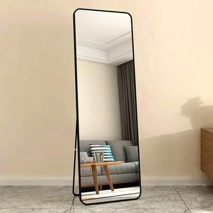 Lisslune | Unbreakable Full Body Mirror with Metallic Frame