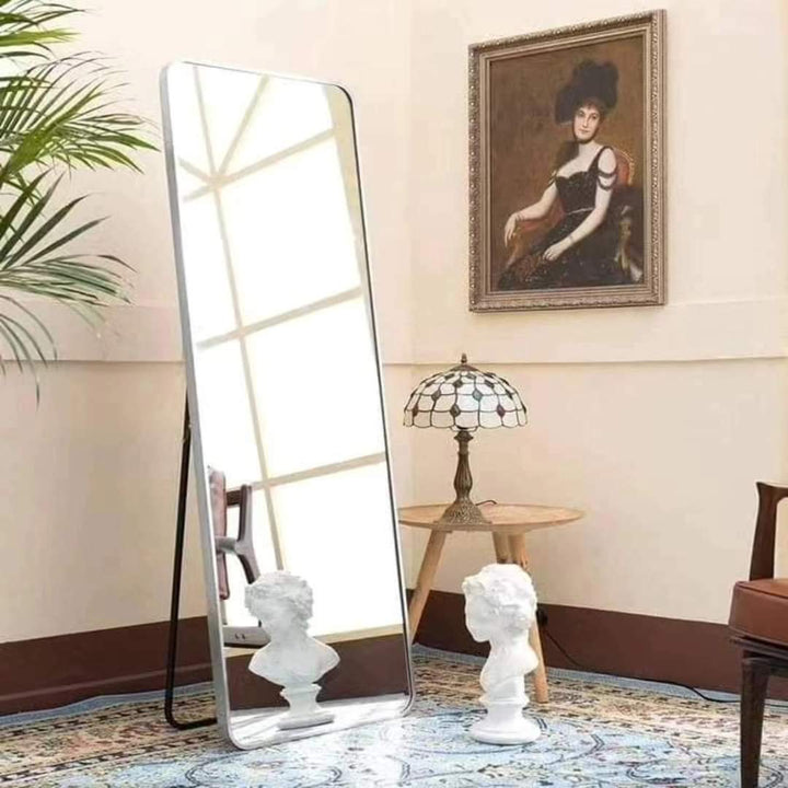 Lisslune | Unbreakable Full Body Mirror with Metallic Frame