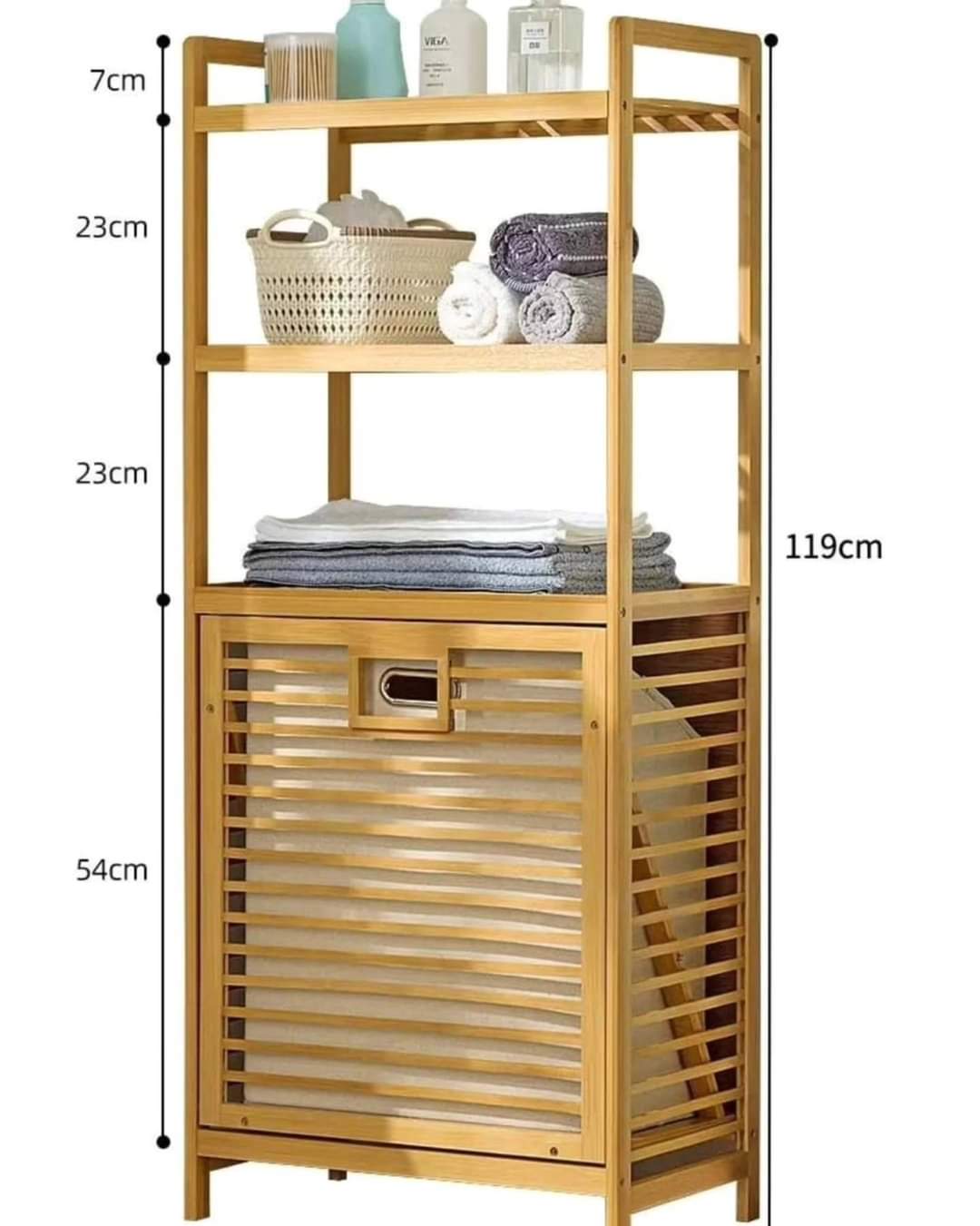 Lisslune | Bamboo Laundry Basket