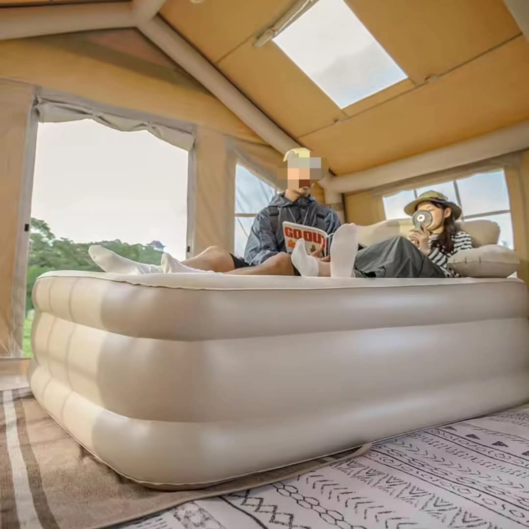 Lisslune | inflatable bed with backrest