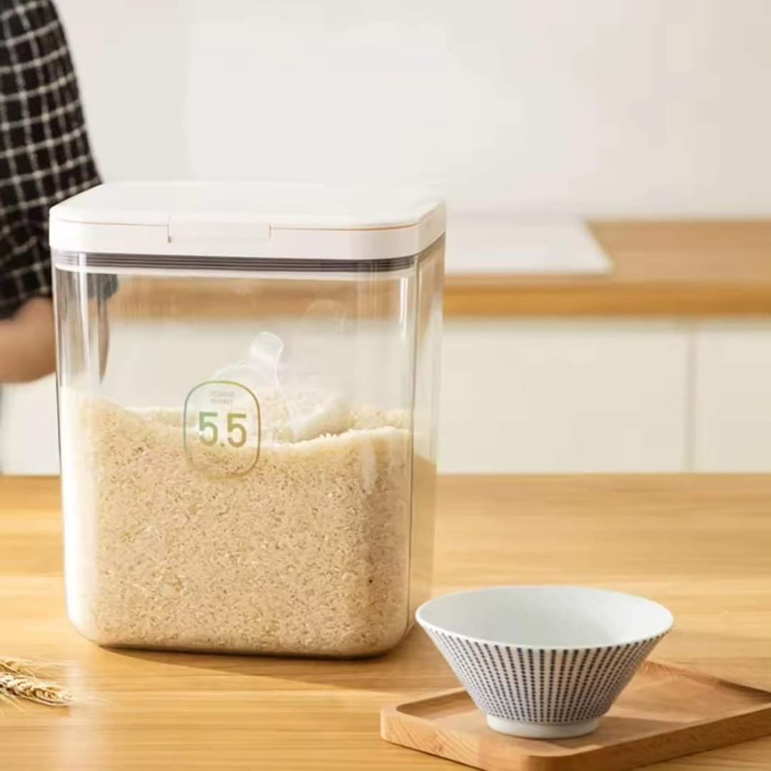 Lisslune | Airtight Grain/Rice Storage Container
