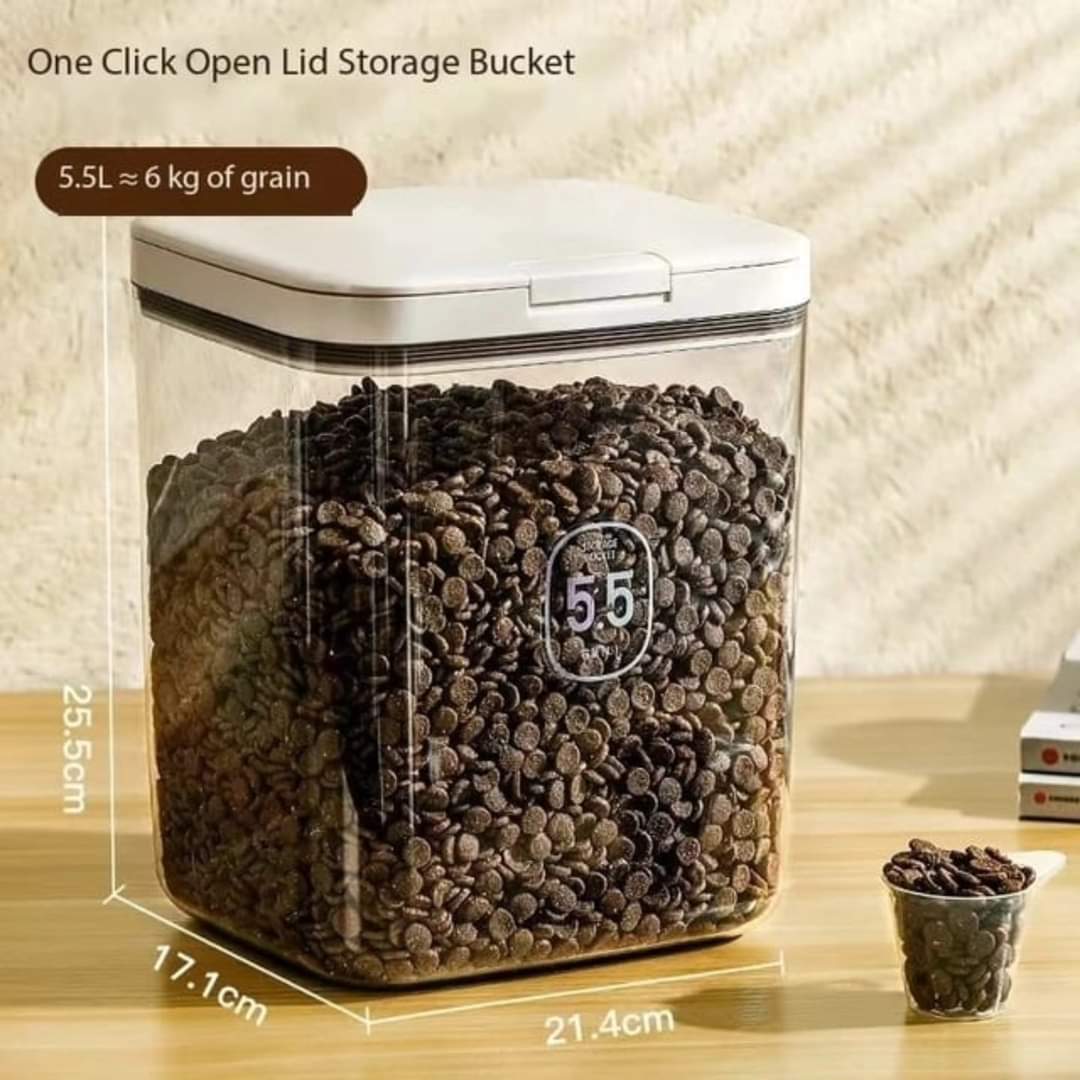 Lisslune | Airtight Grain/Rice Storage Container