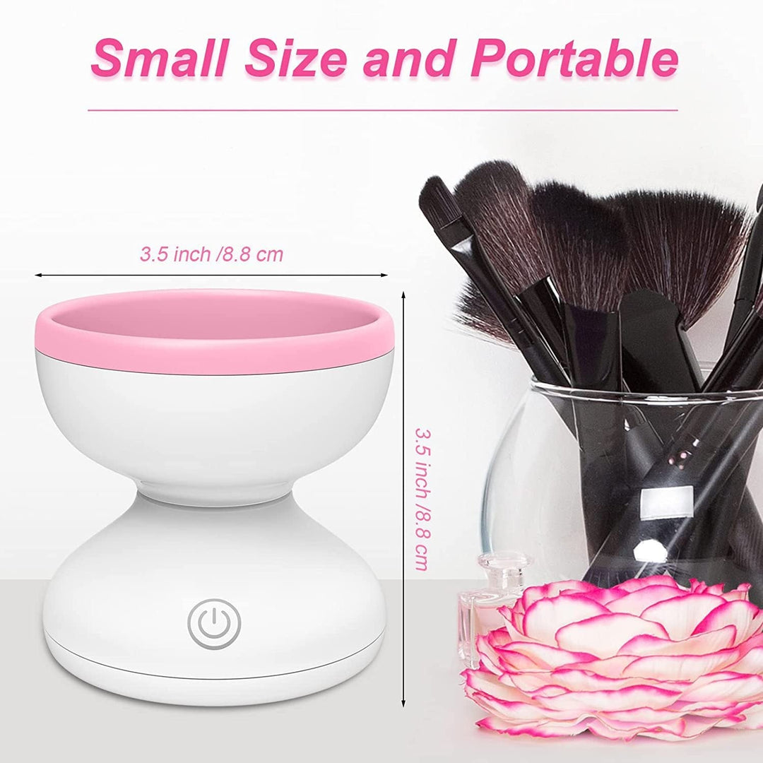 Lisslune | Electric Makeup Brush Cleaner, Perfect Brushes, Perfect Looks – Clean your entire set effortlessly