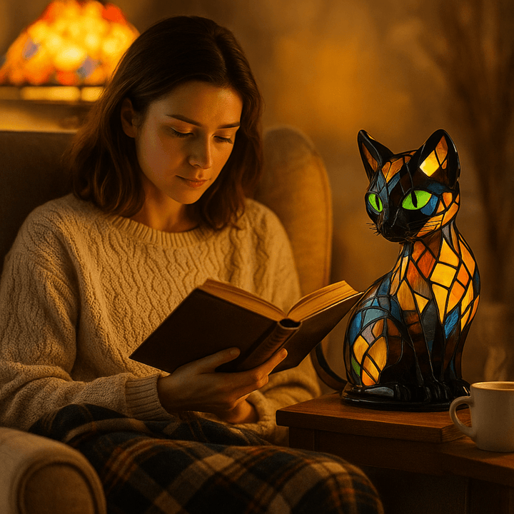 Lisslune | LED Cat Night Light with Gentle Light & Playful Design