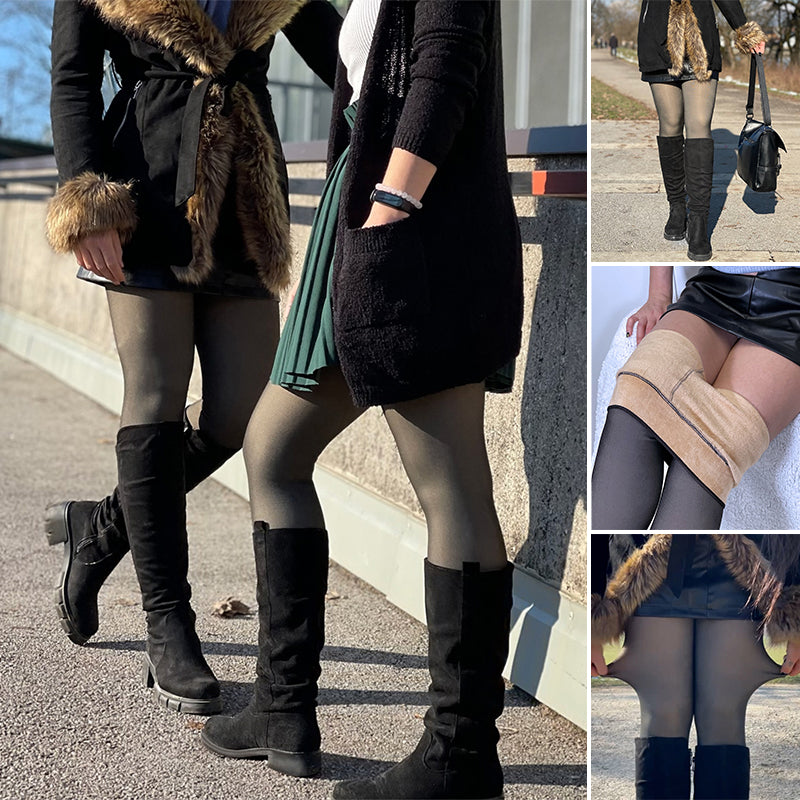 Lisslune | Flawless Legs Fake Transparent Warm Tights