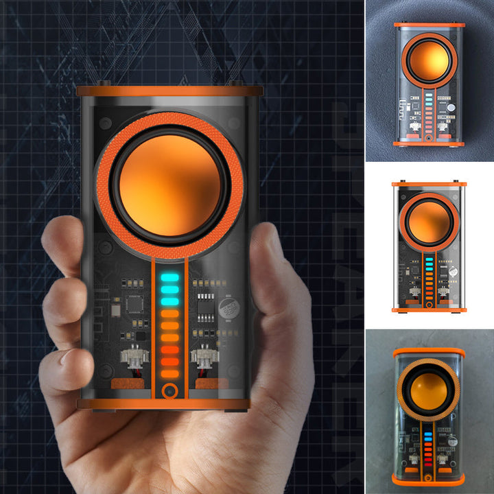Lisslune | Transparent wireless Mecha Bluetooth speaker