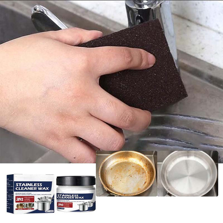 Lisslune | Magic Nano Stainless Steel Cleaning Paste Wax