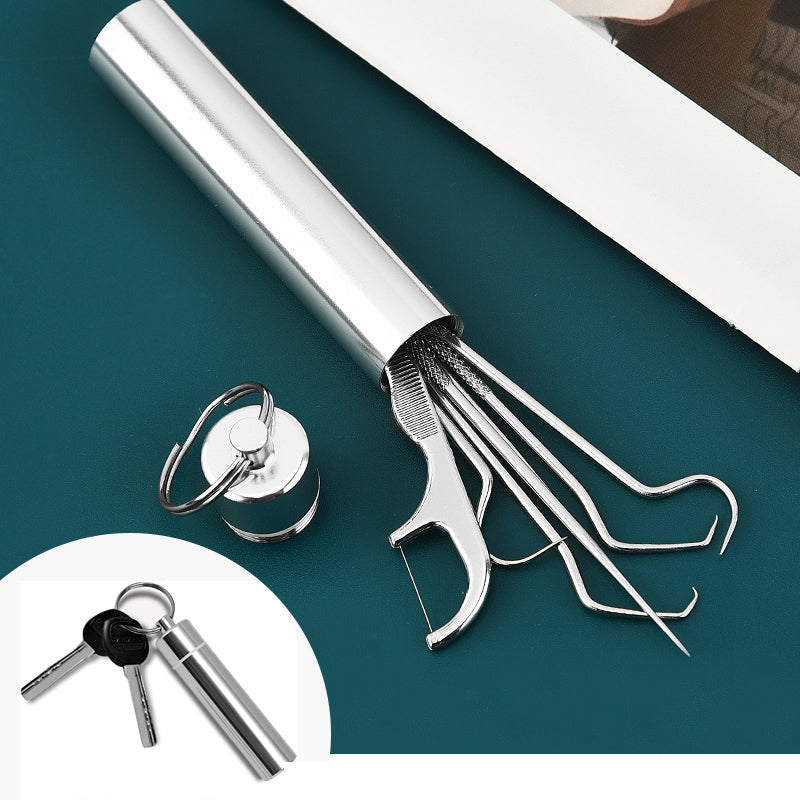 Lisslune | Toothpick Set made of Stainless Steel (7 pieces)
