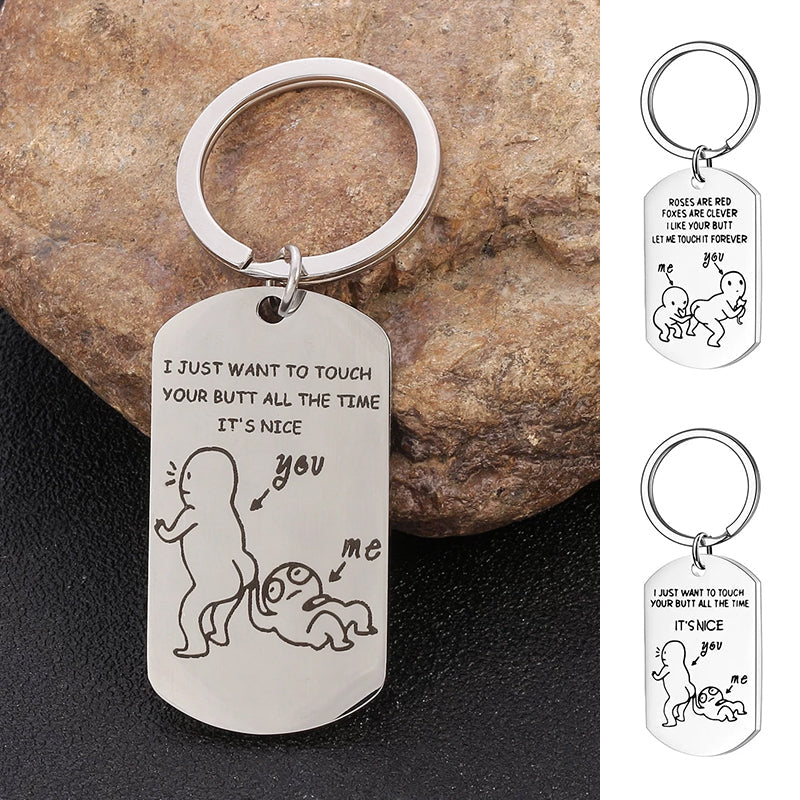 Lisslune | Valentine's Day Spoof Keychain