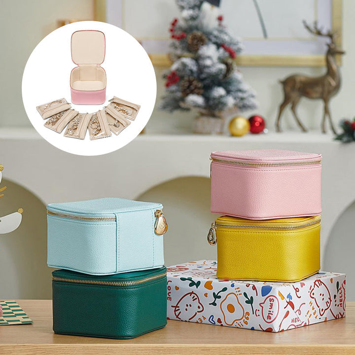 Lisslune | Leather jewelry box for travel