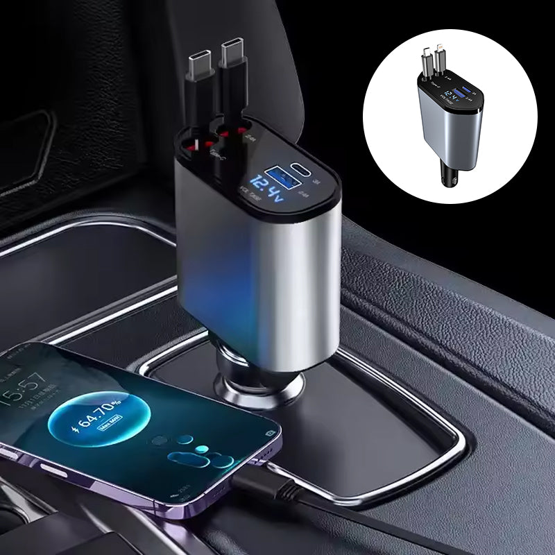 Lisslune | Four-in-One Car Phone Charger