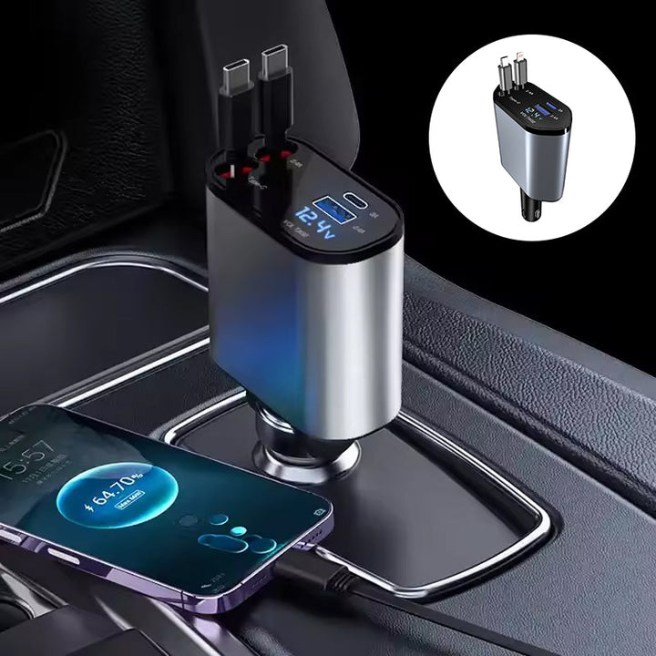 Lisslune | Four-in-One Car Phone Charger
