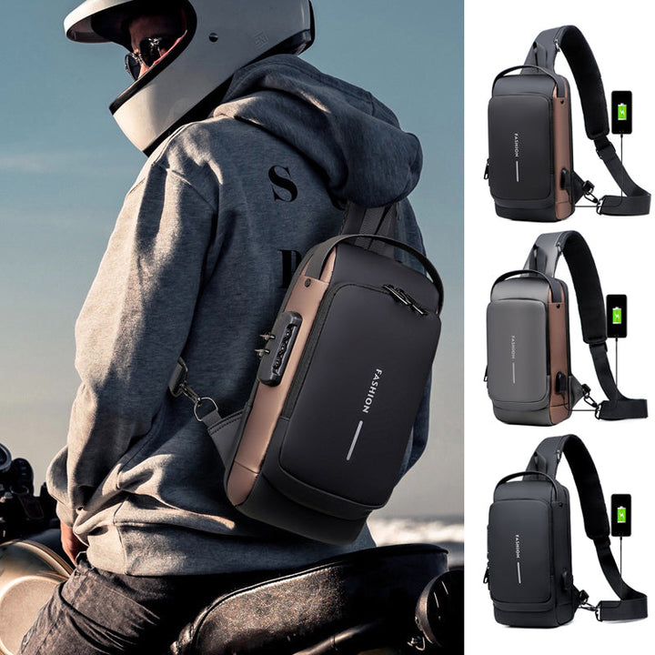Skorter | Theft-proof shoulder bag with USB charging port