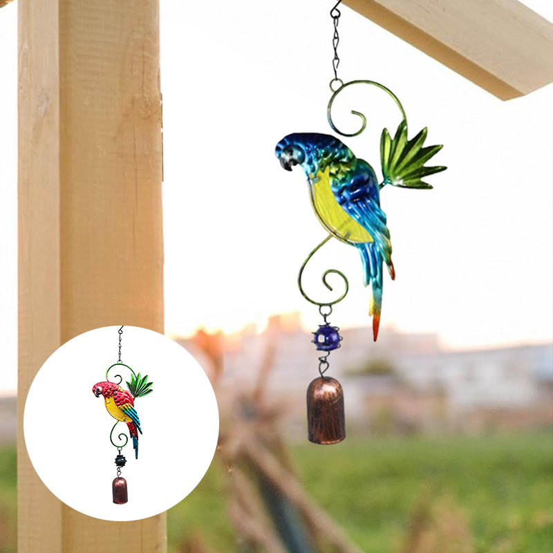 Lisslune | Three-dimensional parrot wind chime, hanging decoration