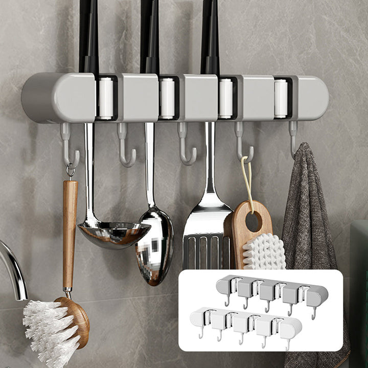 Lisslune | Multifunctional Mop Holder with Hooks