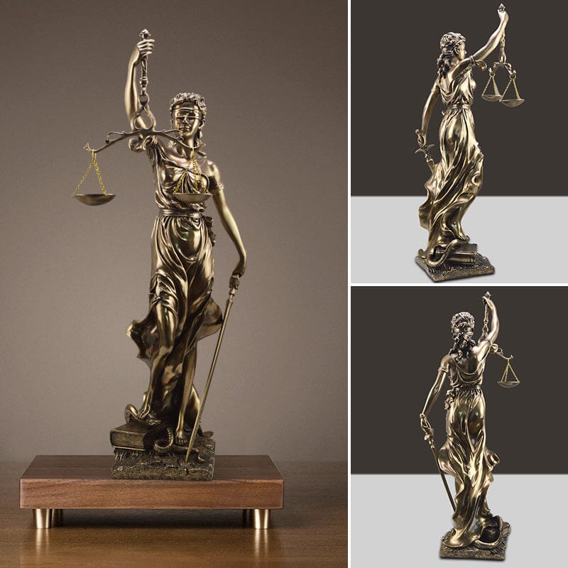 Lisslune | Decoration statue of the goddess of justice