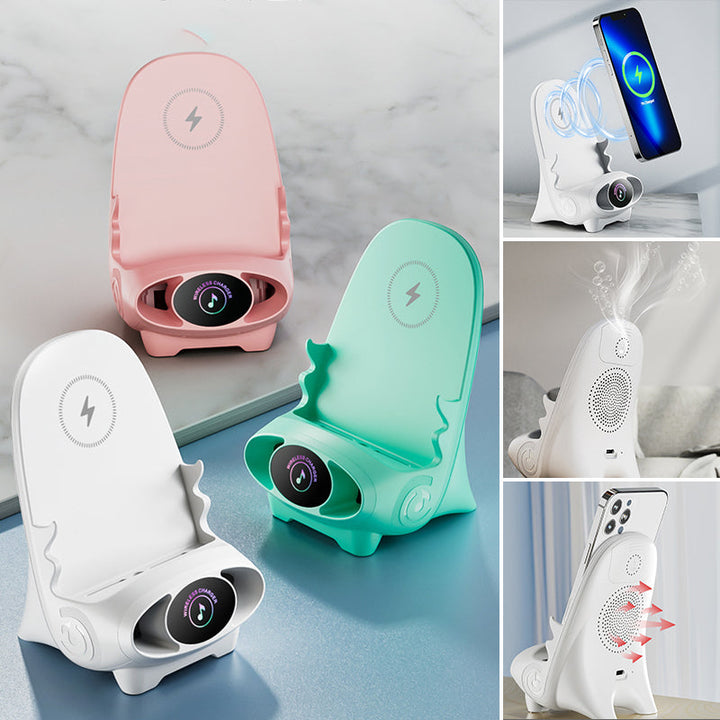 Lisslune | Mini Chair Wireless Fast Charger Multifunctional Phone Holder