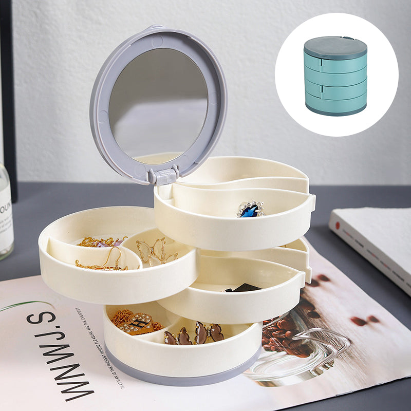 Lisslune | Multilayer rotating jewelry box